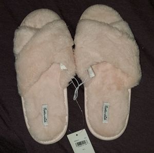 Splendid faux fur Pink Slippers